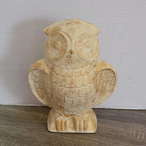 Vtg Syroco Owl Statue